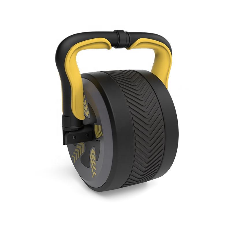WA11 Kettlebell & AB roller 2in1 Function witwheel