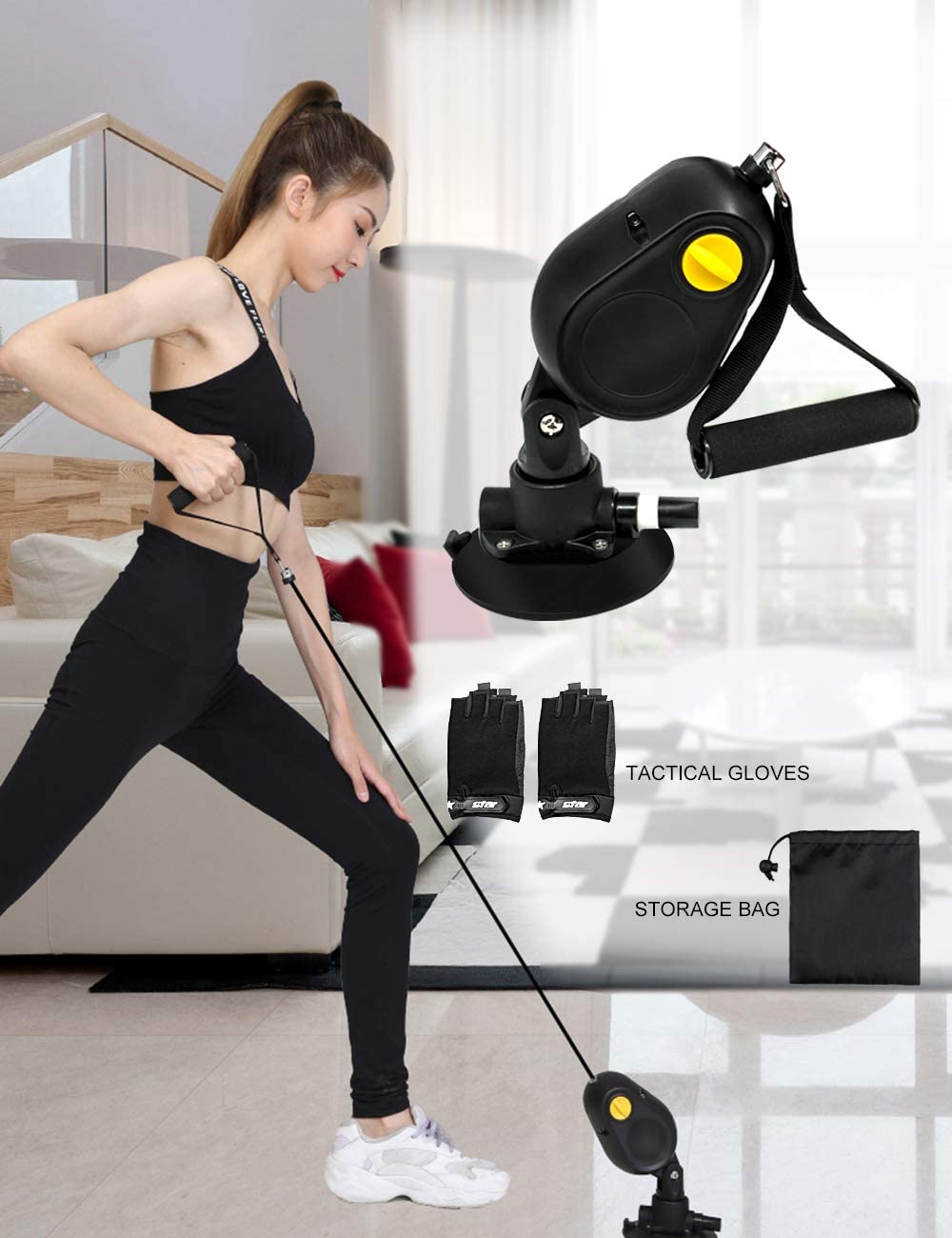 WR88 Pull Rope Trainer witwheel